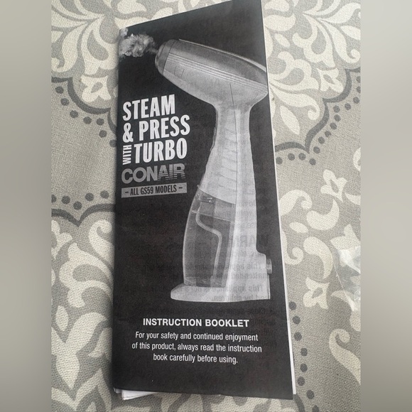 Conair Advanced Steam Technology Handheld Steamer - White and Gold - Picture 8 of 11